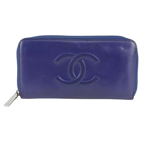 chanel blue coin|Long Wallets .